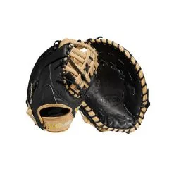 Wilson A2000 1679SS 12.5" SuperSkin Baseball First Base Mitt: WBW100979125 -Cheap bat Store WBW100979 8 A2000 1B 1679SS 125 Black BlackSS Blonde.png.cq5dam.web .1200.1200