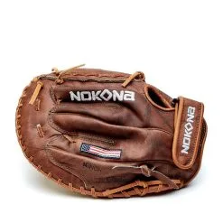 Nokona Walnut Classic 14" Softball First Base Mitt: W-N80 -Cheap bat Store W VN80C nokona first base Mitt 2