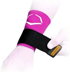 EvoShield Compression Wrist Sleeve With Strap: A160 -Cheap bat Store a160pink