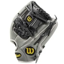 Wilson A500 11" Baseball Glove: WBW10014411 8 Wilson A500 11" Baseball Glove: WBW10014411 -Cheap bat Store b8520f02cde47b7c0015b53329e71f32200e30bb WBW100144 2 A500 Baseball 11 White Grey Black