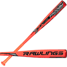 New Rawlings BBRP Prodigy Alloy Black/Orange BBCOR Baseball Bat 2 5/8 (-3) Shop By Certification