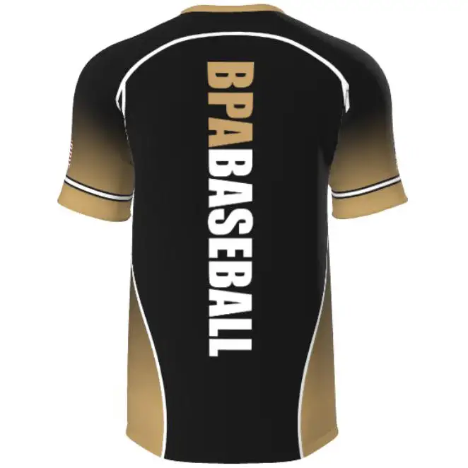 DSG Apparel Baseball Players Association BPA Sublimated Short Sleeve Shirt 4 DSG Apparel Baseball Players Association BPA Sublimated Short Sleeve Shirt - Image 2