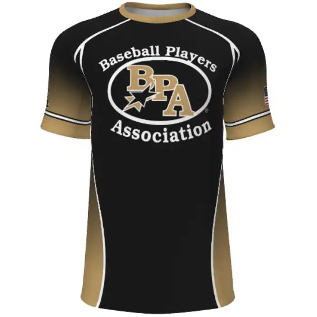 DSG Apparel Baseball Players Association BPA Sublimated Short Sleeve Shirt 3 DSG Apparel Baseball Players Association BPA Sublimated Short Sleeve Shirt