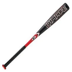 New Easton Rampage BX47 Senior League Baseball Bat Black/Red