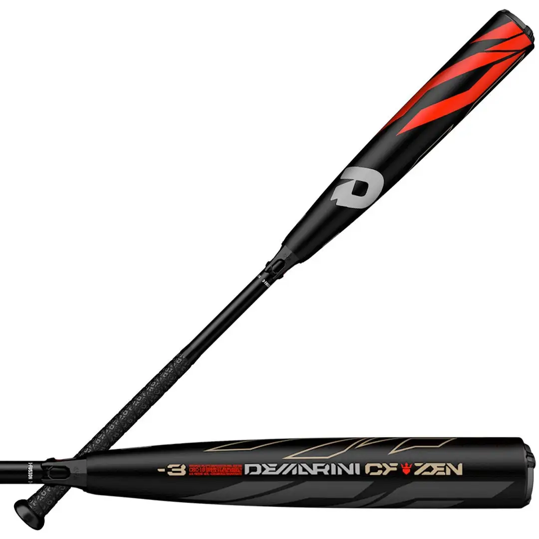 New DeMarini CBC-19 CF Zen BBCOR Baseball Bat 2 5/8″ 2019 Black/Red Baseball Bats 4 New DeMarini CBC-19 CF Zen BBCOR Baseball Bat 2 5/8″ 2019 Black/Red Baseball Bats - Image 2