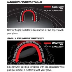 Rawlings Heart Of The Hide R2G ContoUR 11.5" Baseball Glove: PROR204U-2CB -Cheap bat Store contour fit
