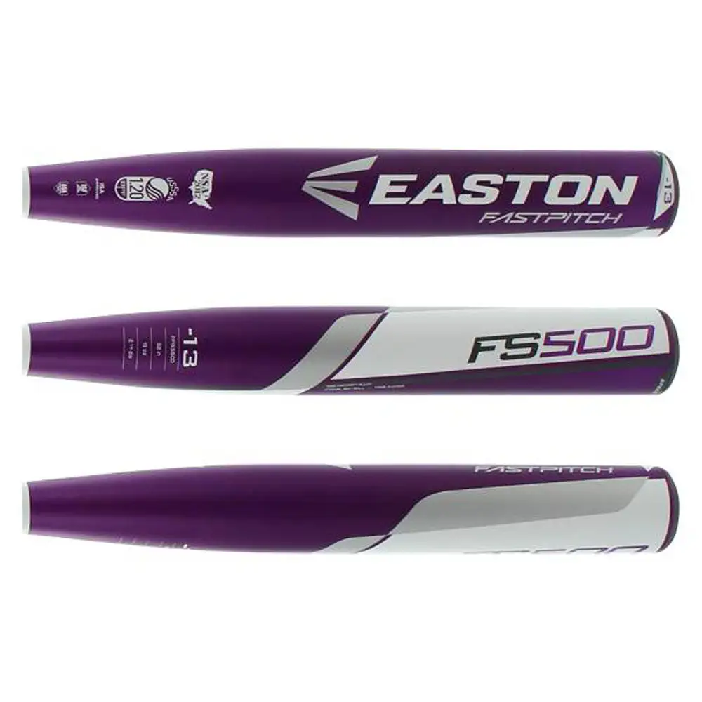 New Easton FS500 FP16S500 Fastpitch Softball Bat Purple 2016 (-13) 4 New Easton FS500 FP16S500 Fastpitch Softball Bat Purple 2016 (-13) - Image 2