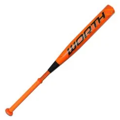 New Worth LEGIT 2 FPLGC Fastpitch Softball Bat 2 1/4″ Orange Composite USSSA 1.20 BPF Stamp