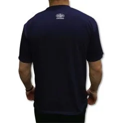 LOUISVILLE SLUGGER Louiville Slugger Shield T-Shirt: SSSP -Cheap bat Store ls navy shirt back white logo
