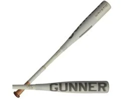 New Warstic Gunner USSSA 2022 Metal Baseball Bat (-10) 2 3/4″ Gray/Black
