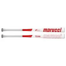 New Marucci Team MCBTR BBCOR Baseball Bat 2 5/8″ White/Red (-3)