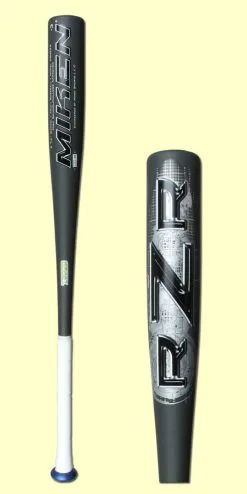 Shop By Certification New Miken RZR ABRZR3 Gray BBCOR Baseball Bat (-3) Adult Alloy