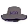 Game Headwear NSA Classic Series Bucket Hat: GB400-DGP -Cheap bat Store nsagamebuckethatsgreypurple
