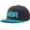 Champro Sports NSA Classic Series Black Teal Snapback Hat: HC4-BT-TW -Cheap bat Store nsahc4blackteal