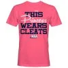 DSG Apparel NSA This Princess Wears Cleats Short Sleeve Shirt -Cheap bat Store princesswearscleatsFRONT