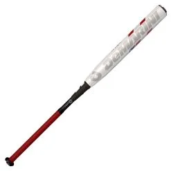 DeMarini Voodoo Raw BBCOR Baseball Bat,VDC-16F1 33″/30 Oz, Red/White/Blue