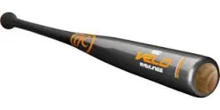 New Rawlings R11OCH 32″ Velo Composite Wood Bat Silver/Orange Bat