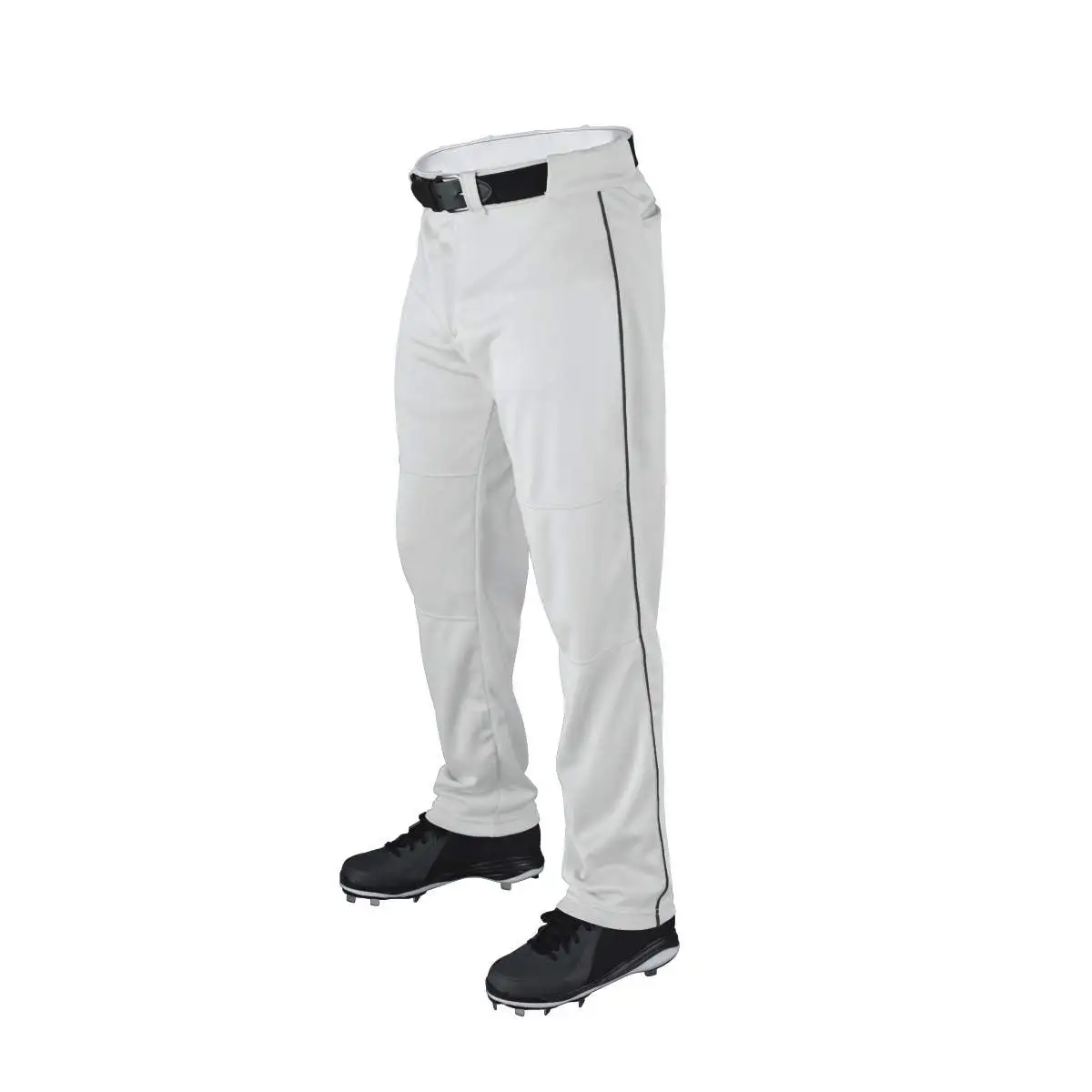 Wilson Adult P200 Classic Knit Relaxed Fit Baseball Pants With Piping: WTA4332 5 Wilson Adult P200 Classic Knit Relaxed Fit Baseball Pants With Piping: WTA4332 - Image 3