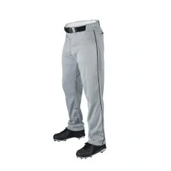 Wilson Adult P200 Classic Knit Relaxed Fit Baseball Pants With Piping: WTA4332