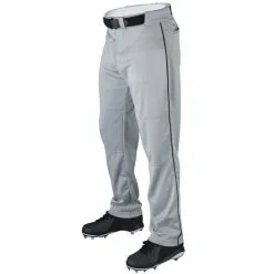 Wilson Youth P200 Classic Knit Relaxed Fit Baseball Pants With Piping: WTA4232