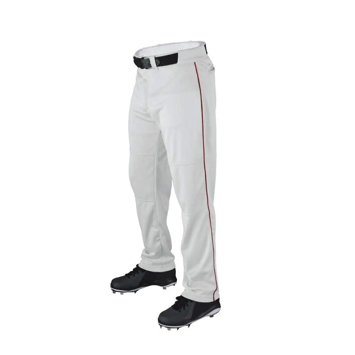 Wilson Adult P200 Classic Knit Relaxed Fit Baseball Pants With Piping: WTA4332 6 Wilson Adult P200 Classic Knit Relaxed Fit Baseball Pants With Piping: WTA4332 - Image 4