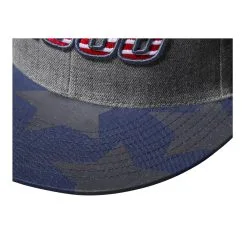 Wilson A2000 Heather Snapback Hat: WTA7104GYOSFM -Cheap bat Store wta7104gyosfm a2000 heather snapback gy bu detail