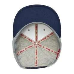 Wilson A2000 Heather Snapback Hat: WTA7104GYOSFM -Cheap bat Store wta7104gyosfm a2000 heather snapback gy bu inside