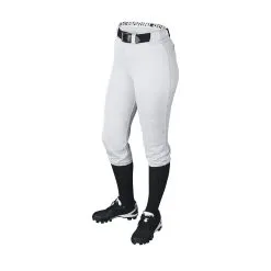 DeMarini Girl's Belted Fastpitch Softball Pants: WTD4040 -Cheap bat Store wtd3040 stock demarini fierce womens pant tw front 16 8