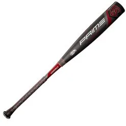 Baseball Bats New Louisville Slugger Prime 9 Gray/Red Senior League Baseball Bat 2 3/4″