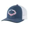EvoShield USA Flex Fit Hat: WTV1035320410 -Cheap bat Store wtv1035320 usa flexfit trucker navy front
