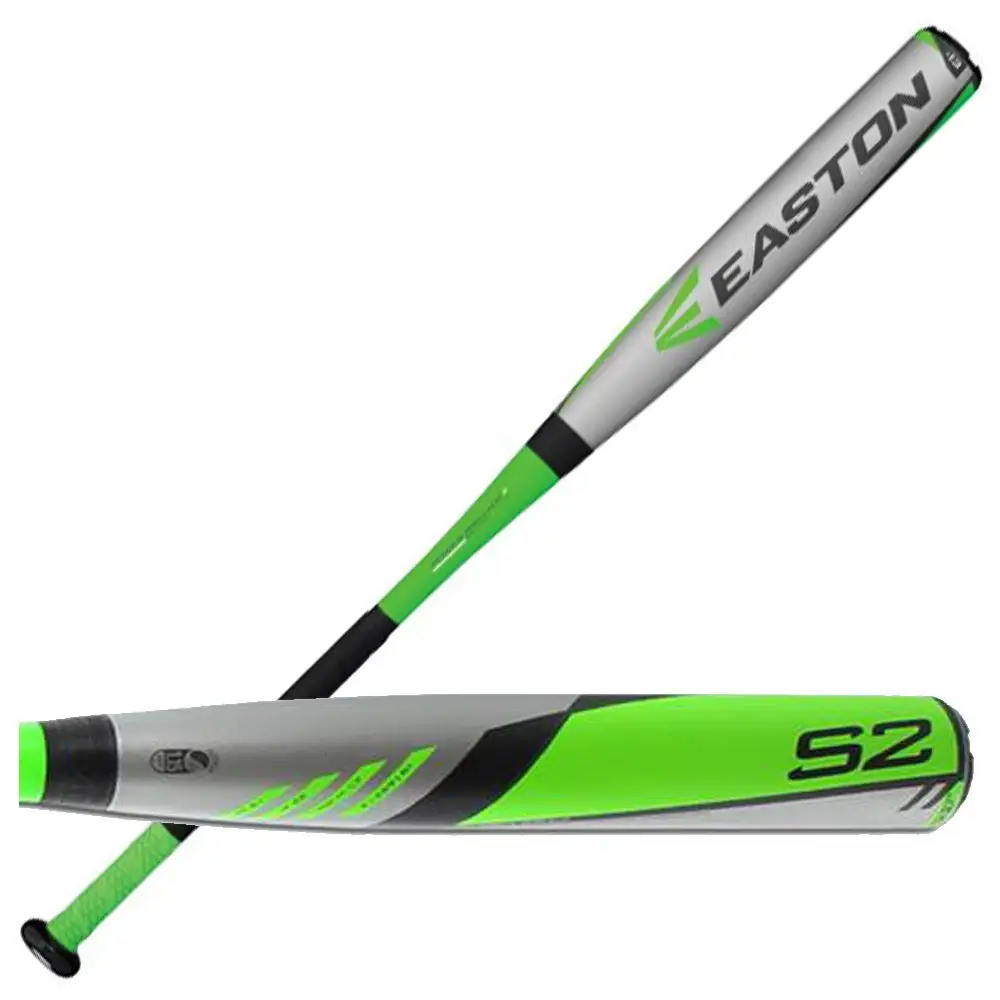 Baseball Bats New Easton S2 YB16S213 Little League Baseball Bat Silver/Green 2 1/4″ 4 Baseball Bats New Easton S2 YB16S213 Little League Baseball Bat Silver/Green 2 1/4″ - Image 2